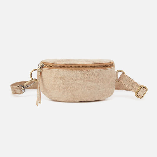 The Fern Belt Bag by HOBO doubles as a crossbody bag and has an adjustable strap, an easy zip closure and just enough room inside for the essentials. Find it at the Painted Cottage in Edgewater, MD