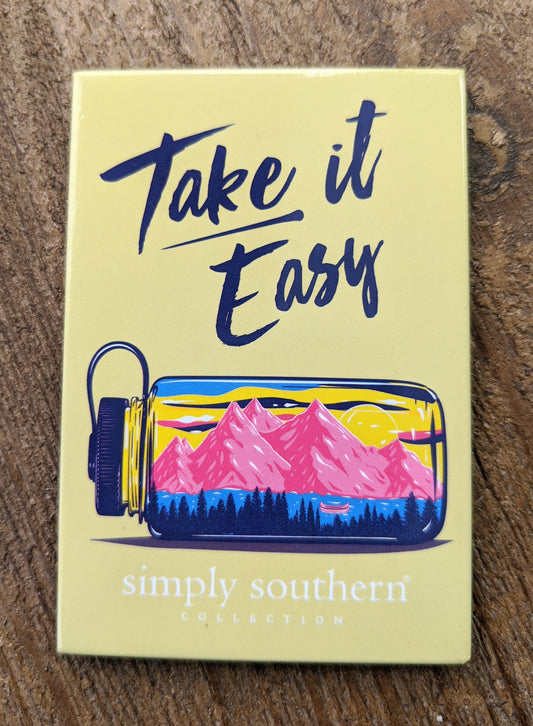 Simply Southern Take It Easy Magnet