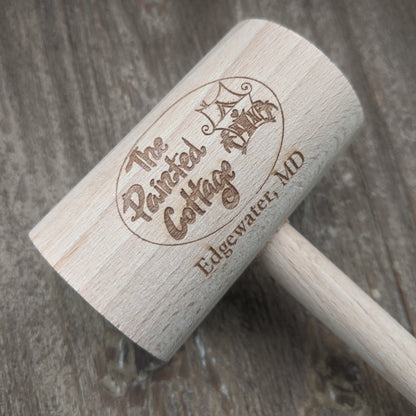 The Painted Cottage Wooden Crab Hammer