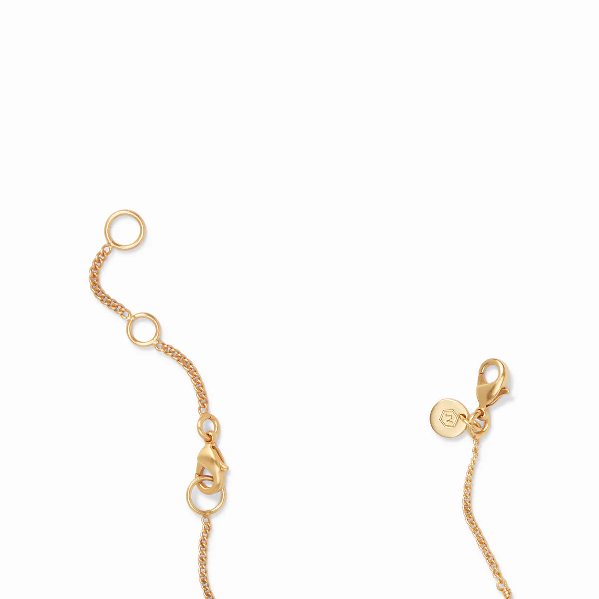 Delicate Extender Set Gold by Julie Vos, 1-2 inch extender for delicate necklaces and bracelets in 24K gold plate. Shop at The Painted Cottage in Edgewater, MD