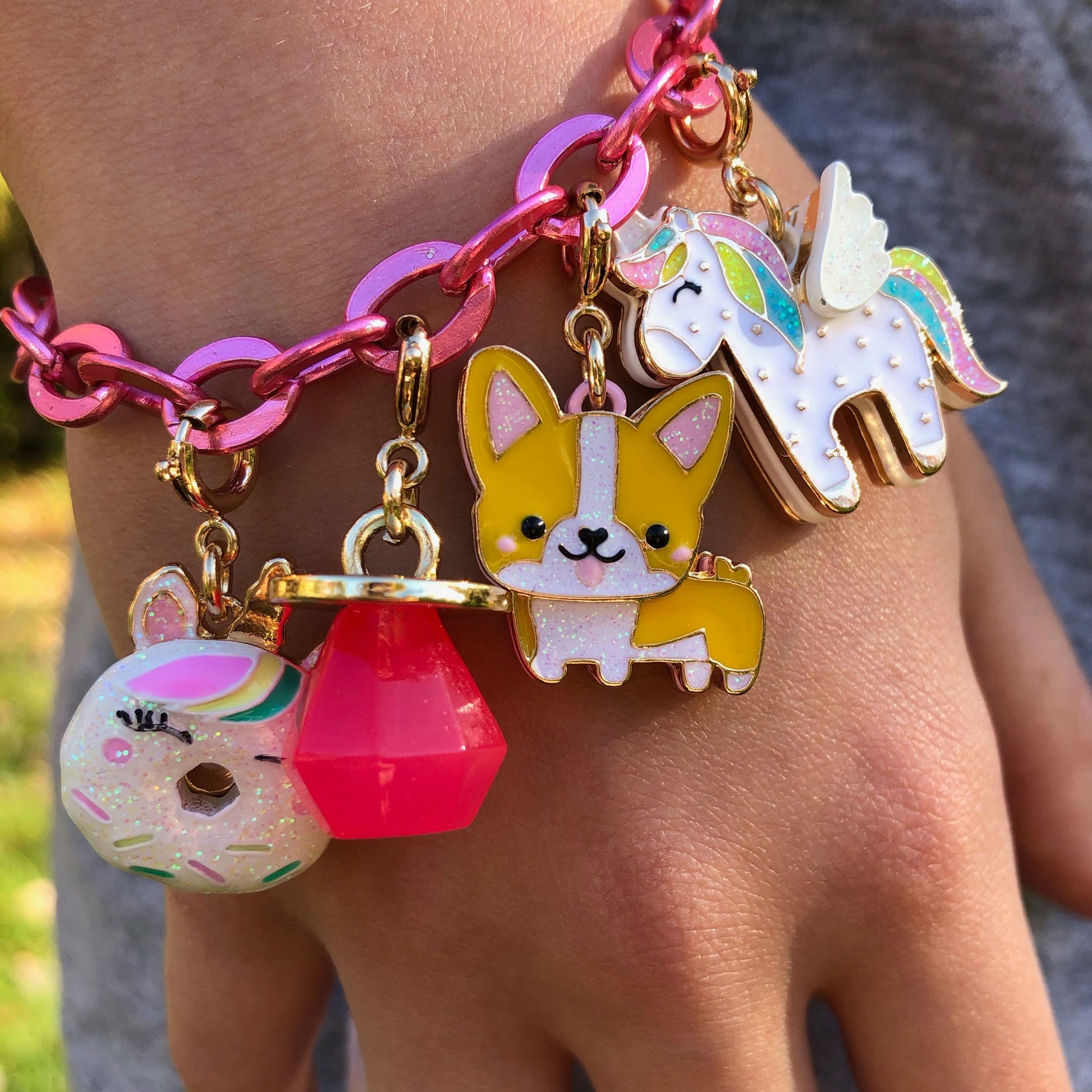 Gold Unicorn Donut Charm CHARM IT! Jewelry Oct-2020-Launch_2000x_576dd229-f085-4beb-ab79-c1511cf69a09