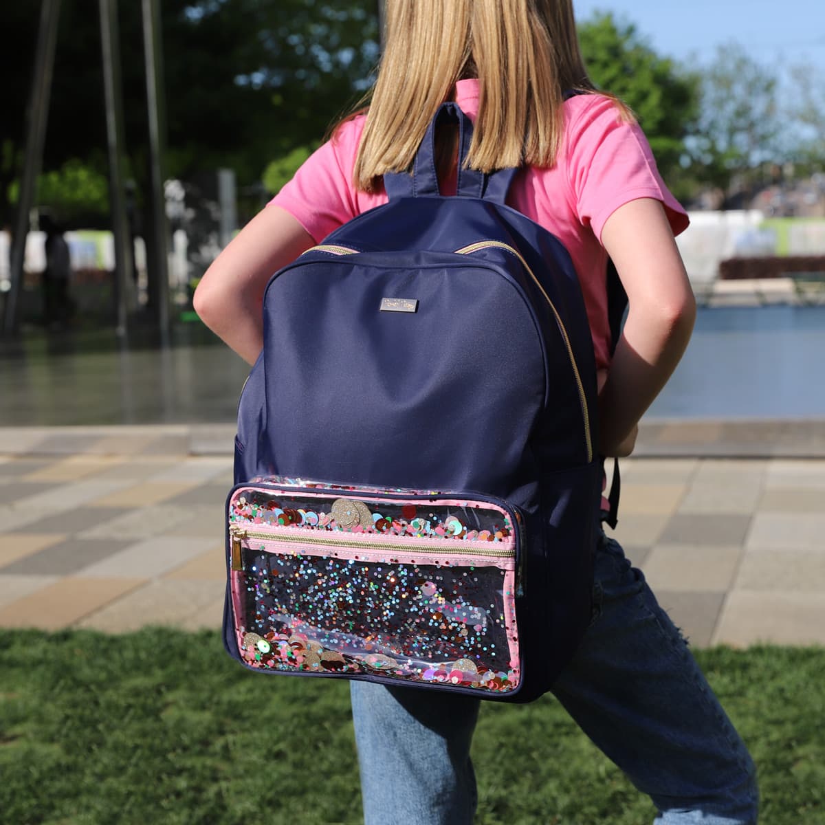 Joules 2025 navy backpack