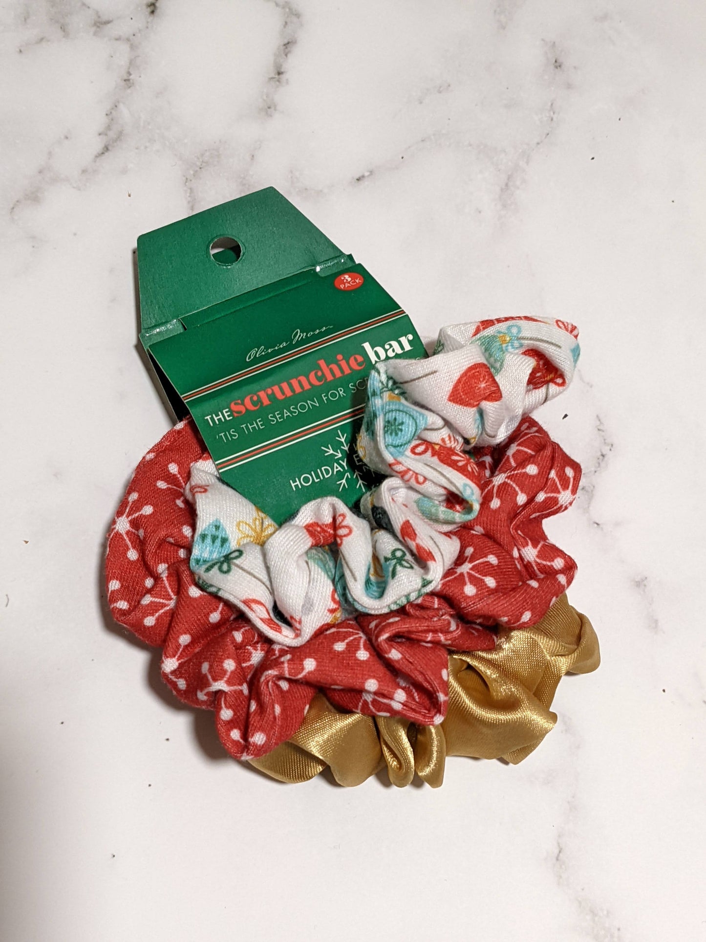 Holiday Scrunchie Set | Ornament