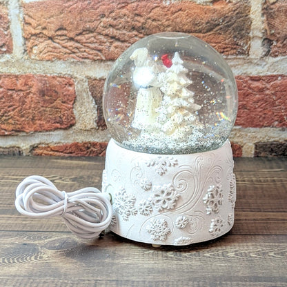 SWIRL DOME SNOWGLOBE