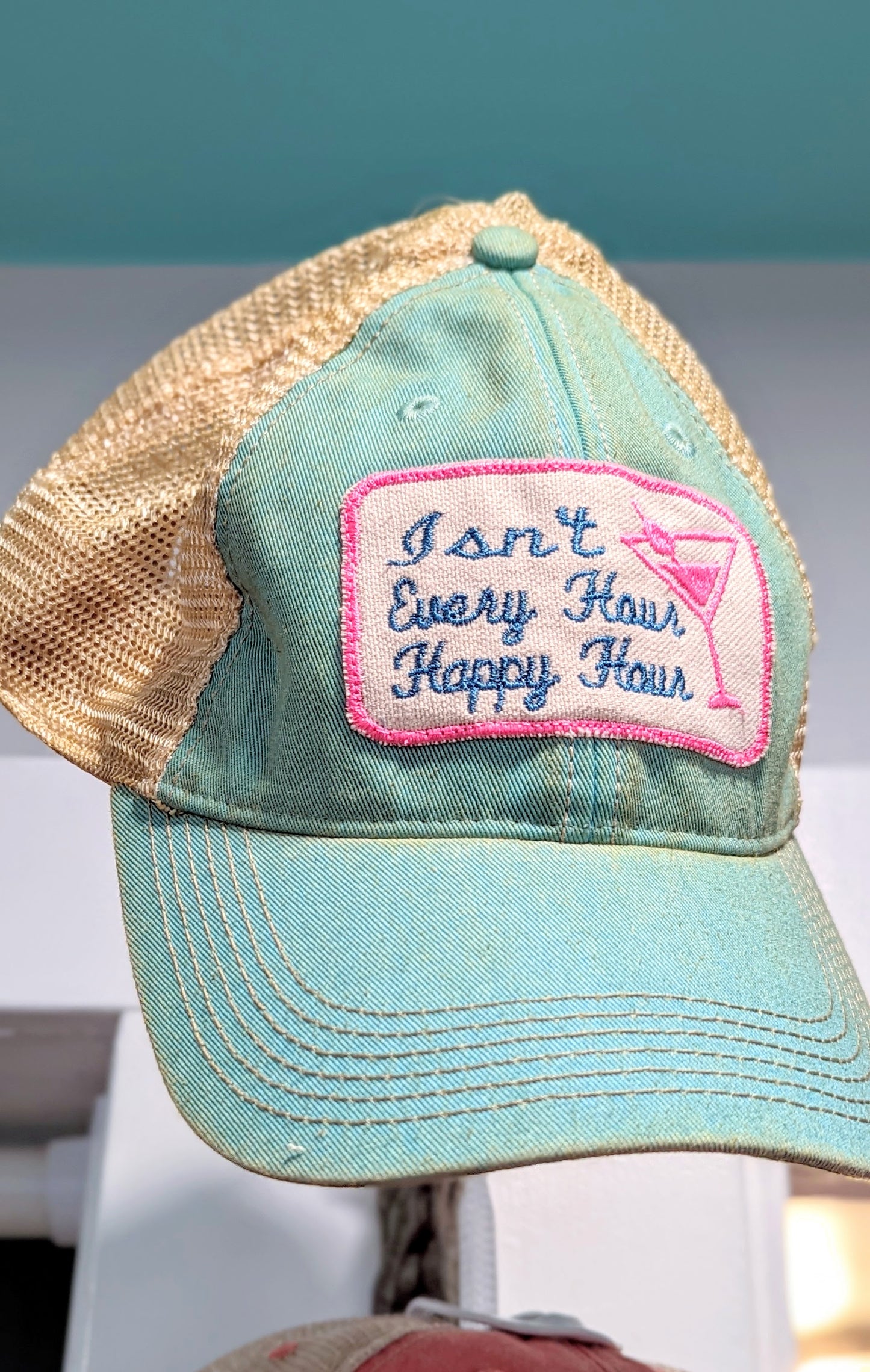 Happy Hour Cap | Aqua