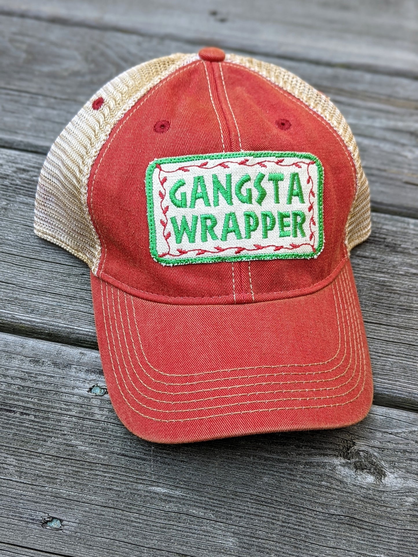 Gansta Wrapper Cap | Red