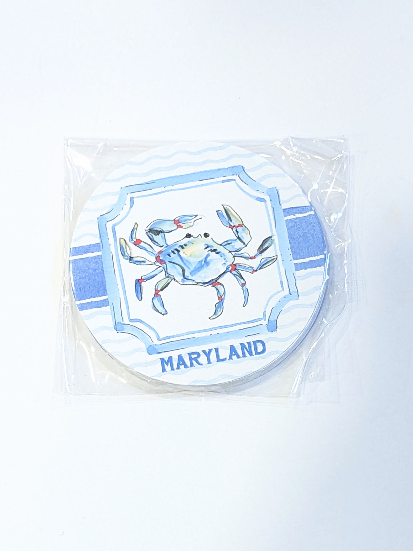 MARYLAND CRAB PAPER COASTER