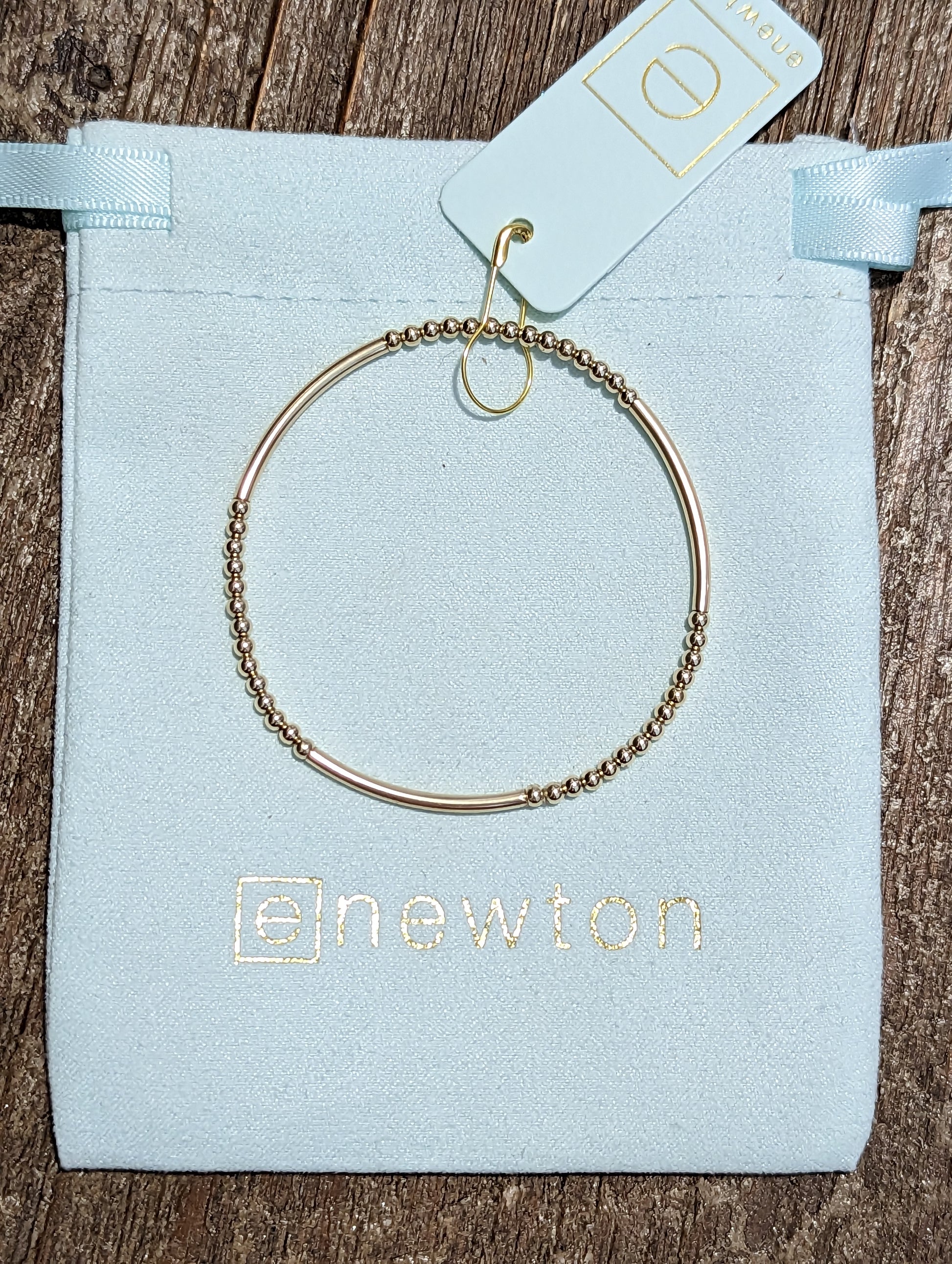 Bliss Bar Pattern 2.5mm Gold by eNewton. Shop at The Painted Cottage an Annapolis boutique