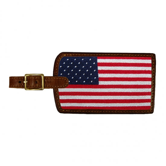 Smathers and Branson American Flag Luggage Tag