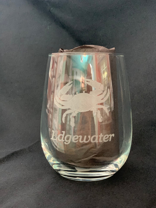 Edgewater Stemless Wine Glass