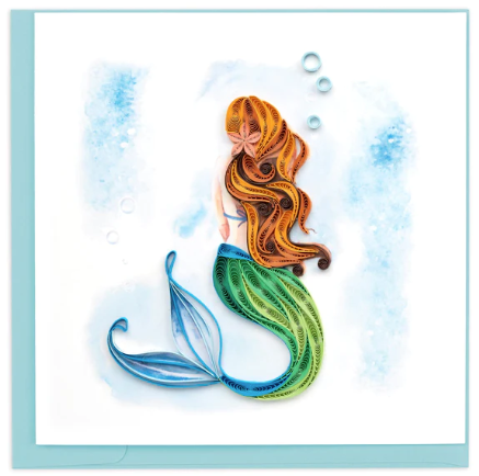 QUILL NEW MERMAID 2023 QUILLING CARD LLC Cards ScreenShot2023-02-03at3.32.07PM