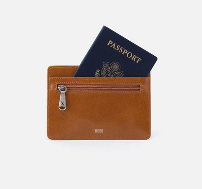The Euro Slide is both your leather card case for everyday use and your passport case when traveling. Shop for it at the Painted Cottage in Edgewater, MD