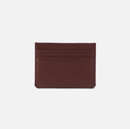 Check Leather Bifold Coin Wallet in Vine - Men | Burberry® Official