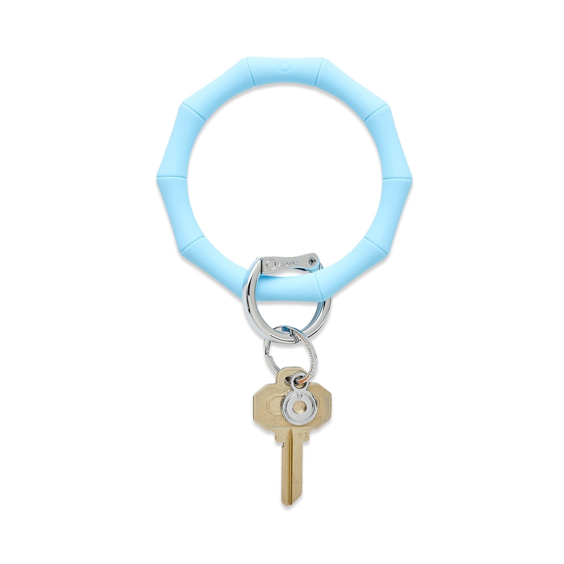 Big O Keyring SW Carolina Blue Bamboo by Oventure. Shop at The Painted Cottage in Edgewater, MD