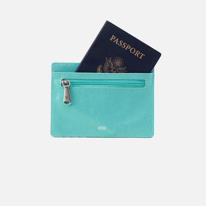 The Euro Slide is both your leather card case for everyday use and your passport case when traveling. Check it out at the Painted Cottage in Edgewater, MD