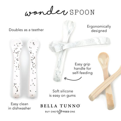 EAT UP/HELLO FOOD SPOON SET