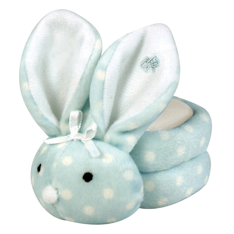 Blue dots Boo Bunny comfort toy for babies Easter gift shop The Painted Cottage a Maryland Boutique