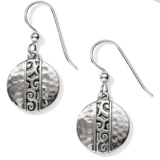 Mingle Disc French Wire Earrings BRIGHTON Jewelry brighton-earrings-silver