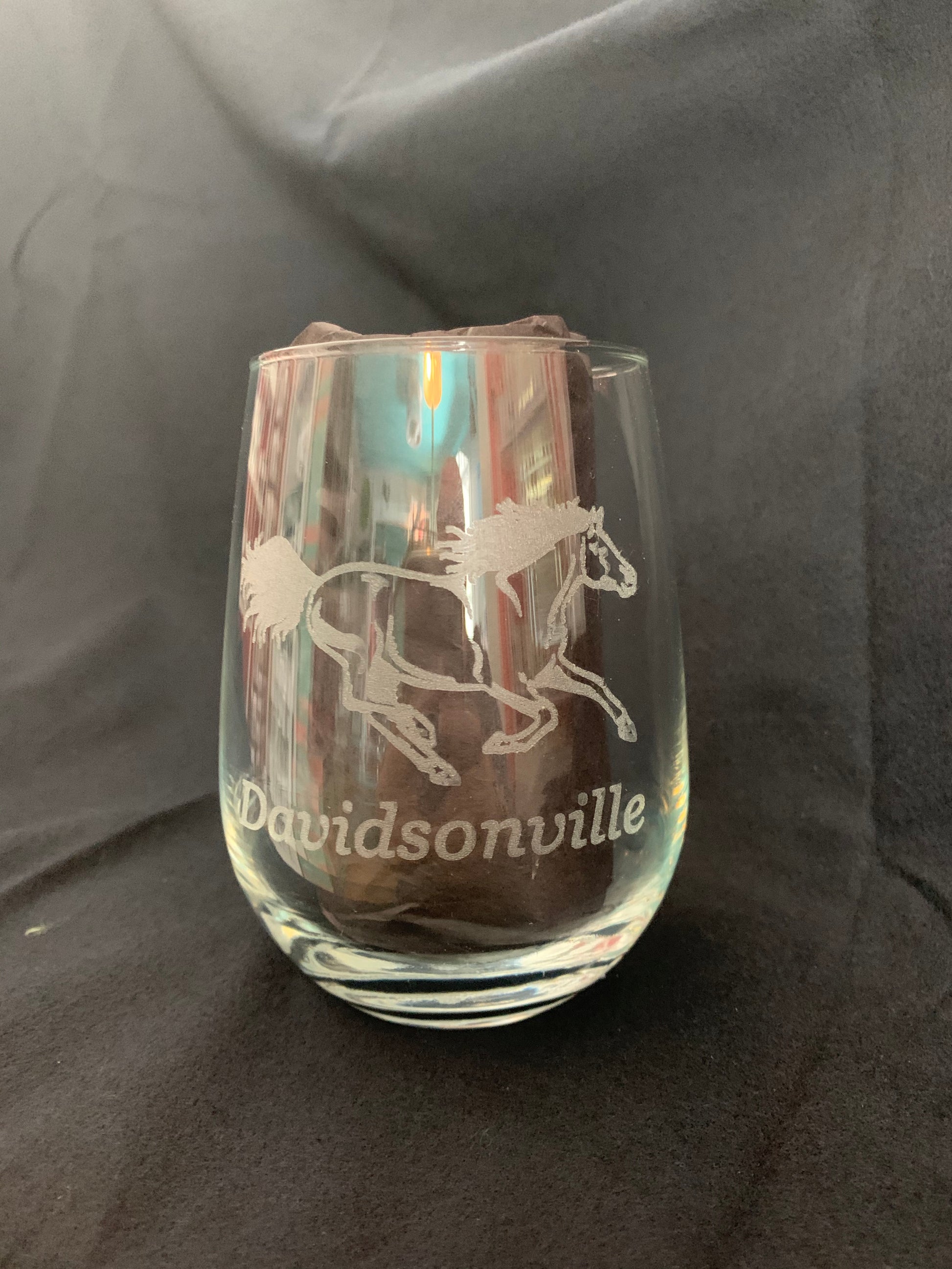 Davidsonville Stemless Wine Glass J O SPICE Drinkware cQyBYNCWQFK5VHYuUMRc2g