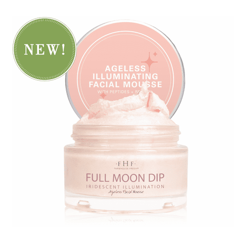 Full Moon Dip® Iridescent Illumination Ageless Facial Mousse with Peptides + Retinol