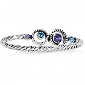 Halo Hinged Bracelet