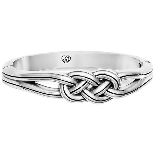 Interlok Hinged Bangle by Brighton inspired by the Celtic knot. Shop at The Painted Cottage in Edgewater, MD.