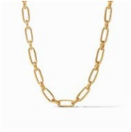 Palladio Link Necklace Delicate Necklace Gold