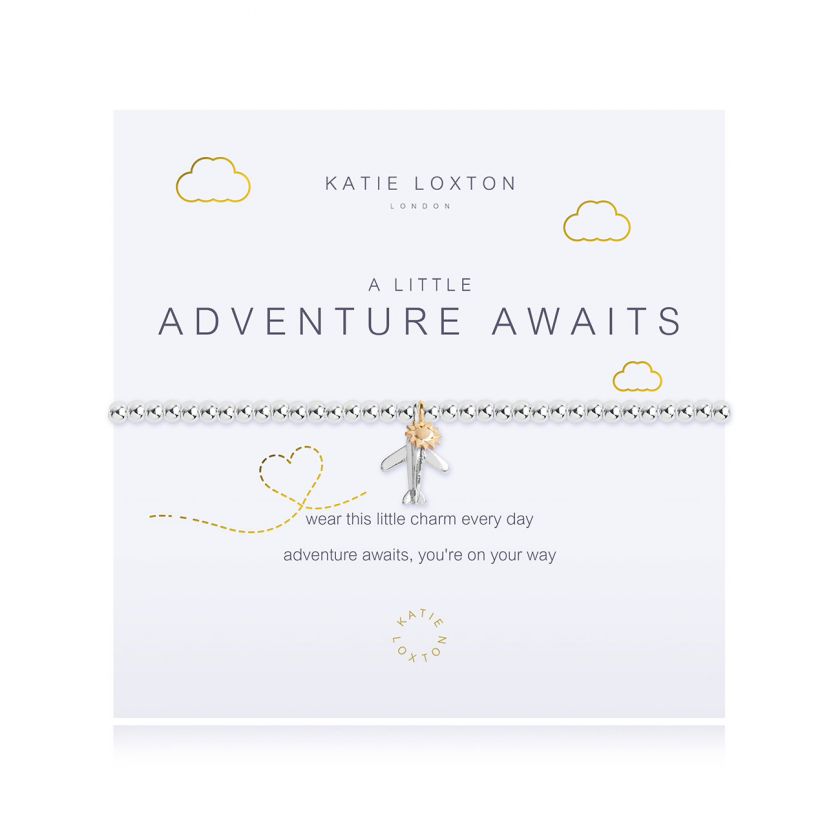 A Little 'Adventure Awaits' Bracelet katie Loxton Jewelry kl3099