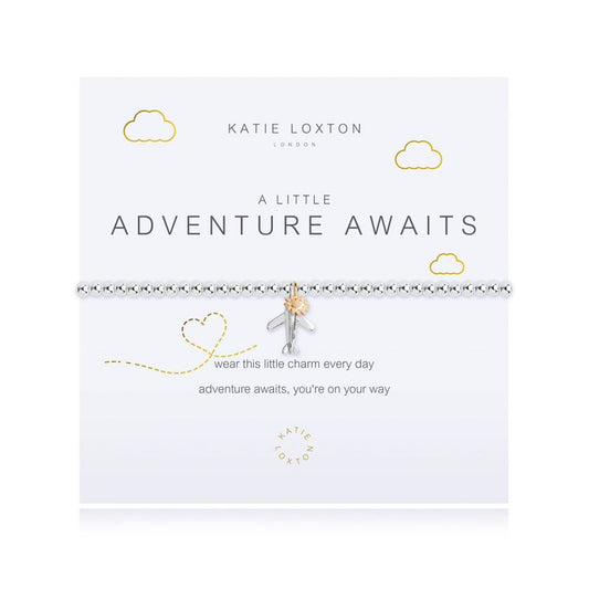 A Little 'Adventure Awaits' Bracelet katie Loxton Jewelry kl3099