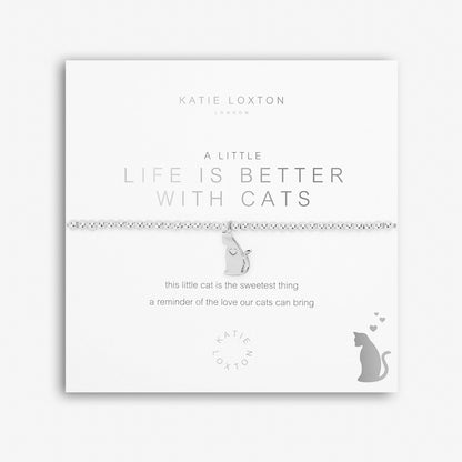 LIFE IS BETTER WITH CATS BRACELET