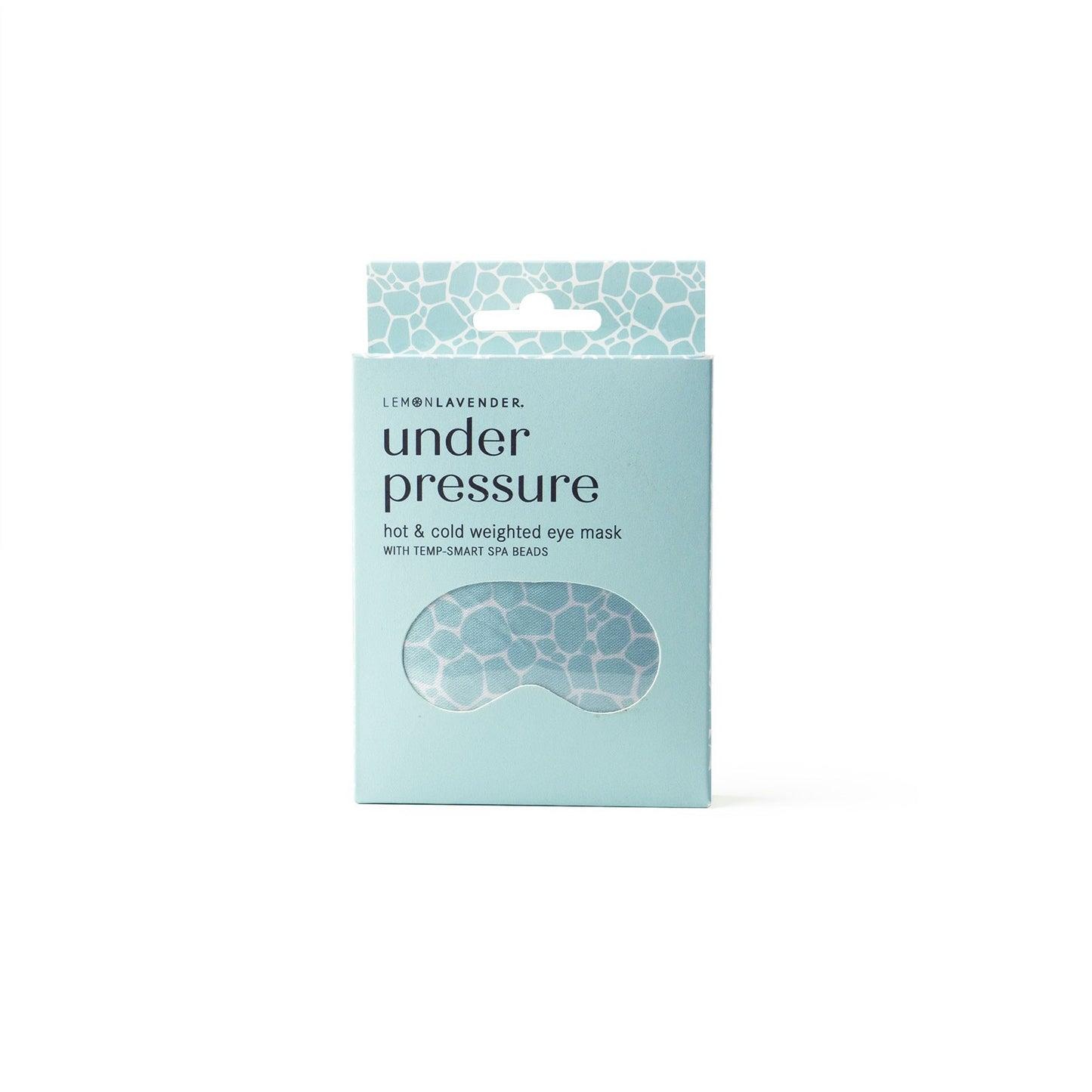 UNDER PRESSURE EYE MASK | Aqua Pebble