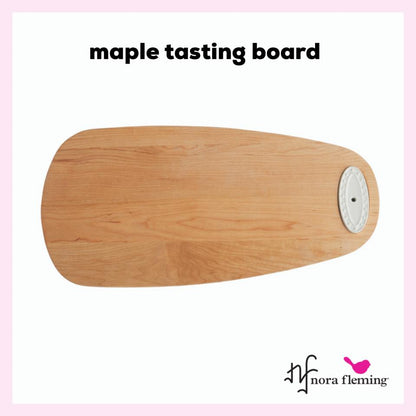 G4M Maple Tasting Board by Nora Fleming. Hand wash. Shop at The Painted Cottage in Edgewater MD.