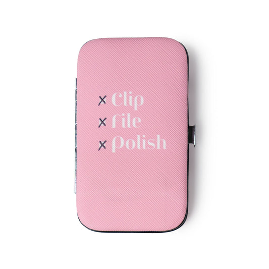 MANI PEDI KIT | Pink DM Merchandising Spa omosmp24_05