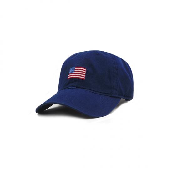 S&B Needlepoint Hat | AMERICAN FLAG