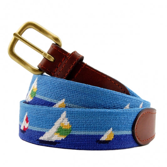 Regatta Needlepoint Belt