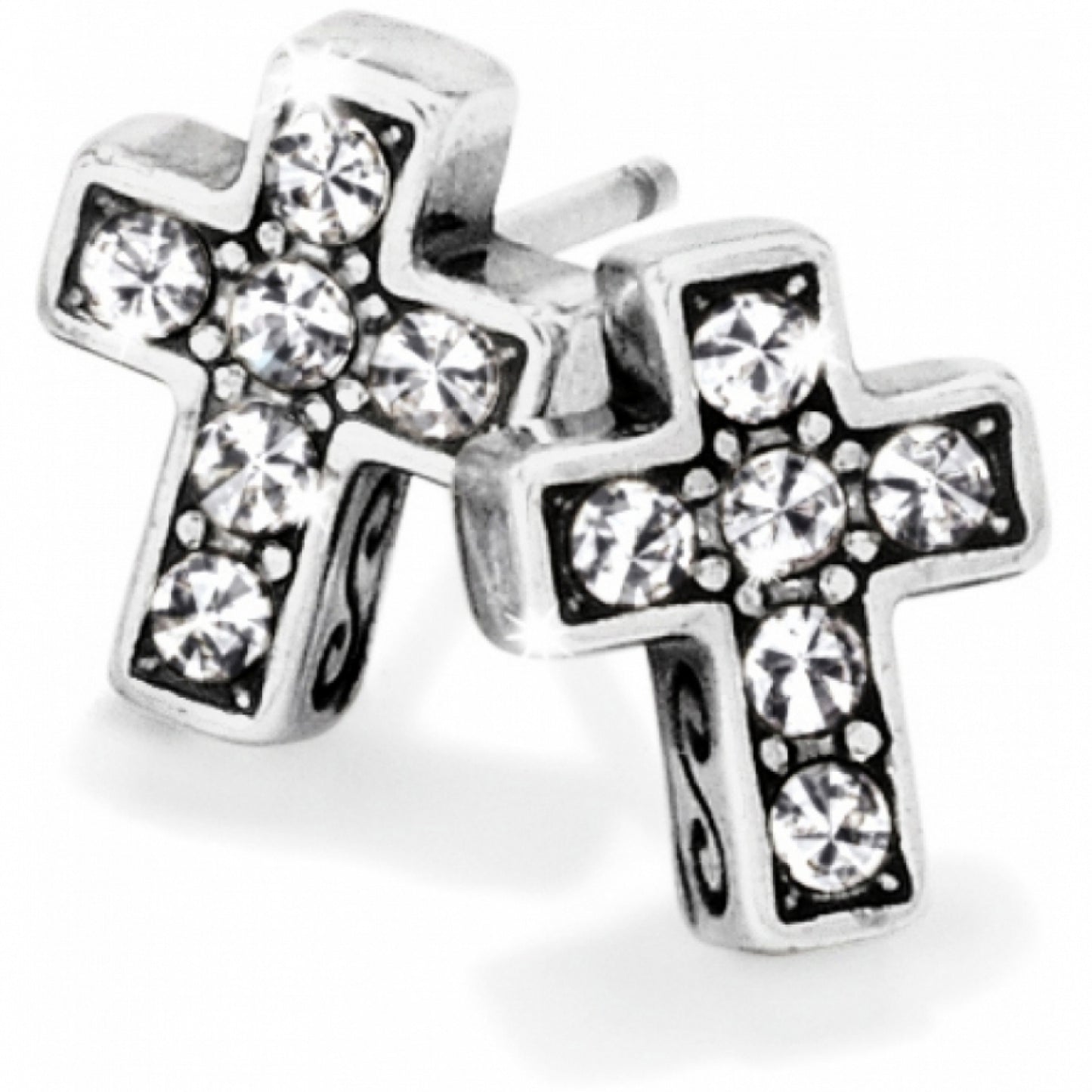Brighton Swarovski crystal Cross mini earrings Easter shop The Painted Cottage a Maryland Boutique