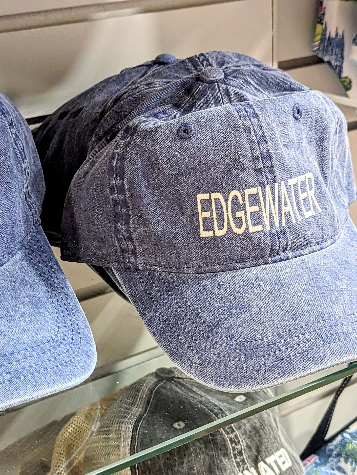 Navy Edgewater Hat