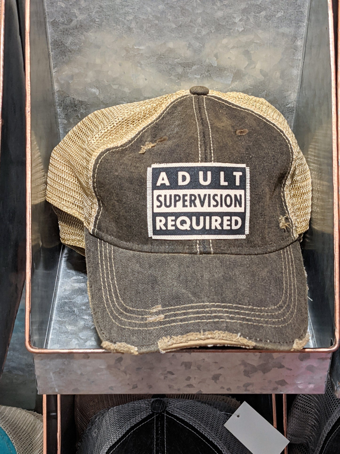 Vintage Hat | Adult Supervision