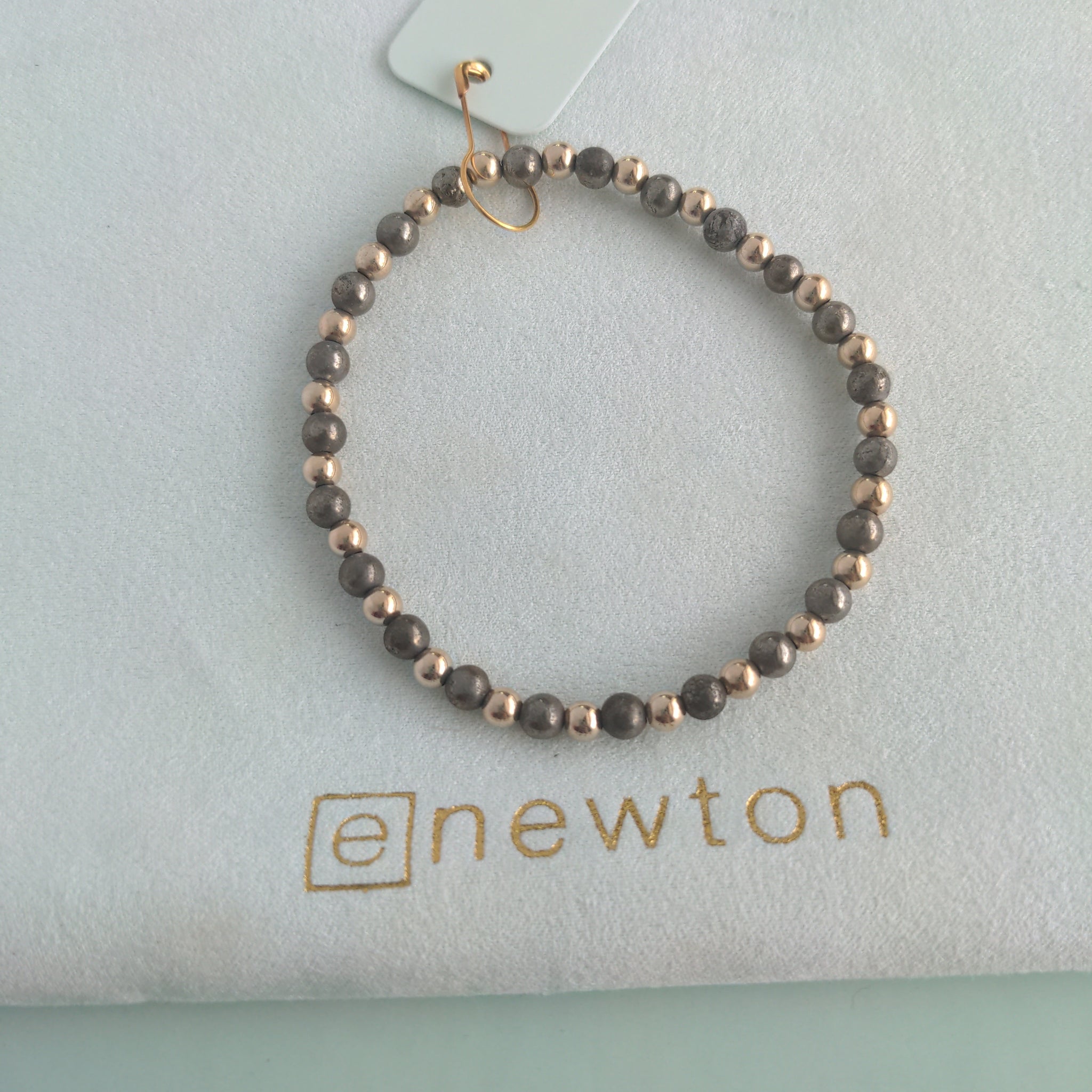 GLD GRATEFUL 4MM PYRITE