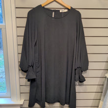 BLACK CAMILLA BALLOON SLV DRESS