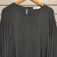 BLACK CAMILLA BALLOON SLV DRESS