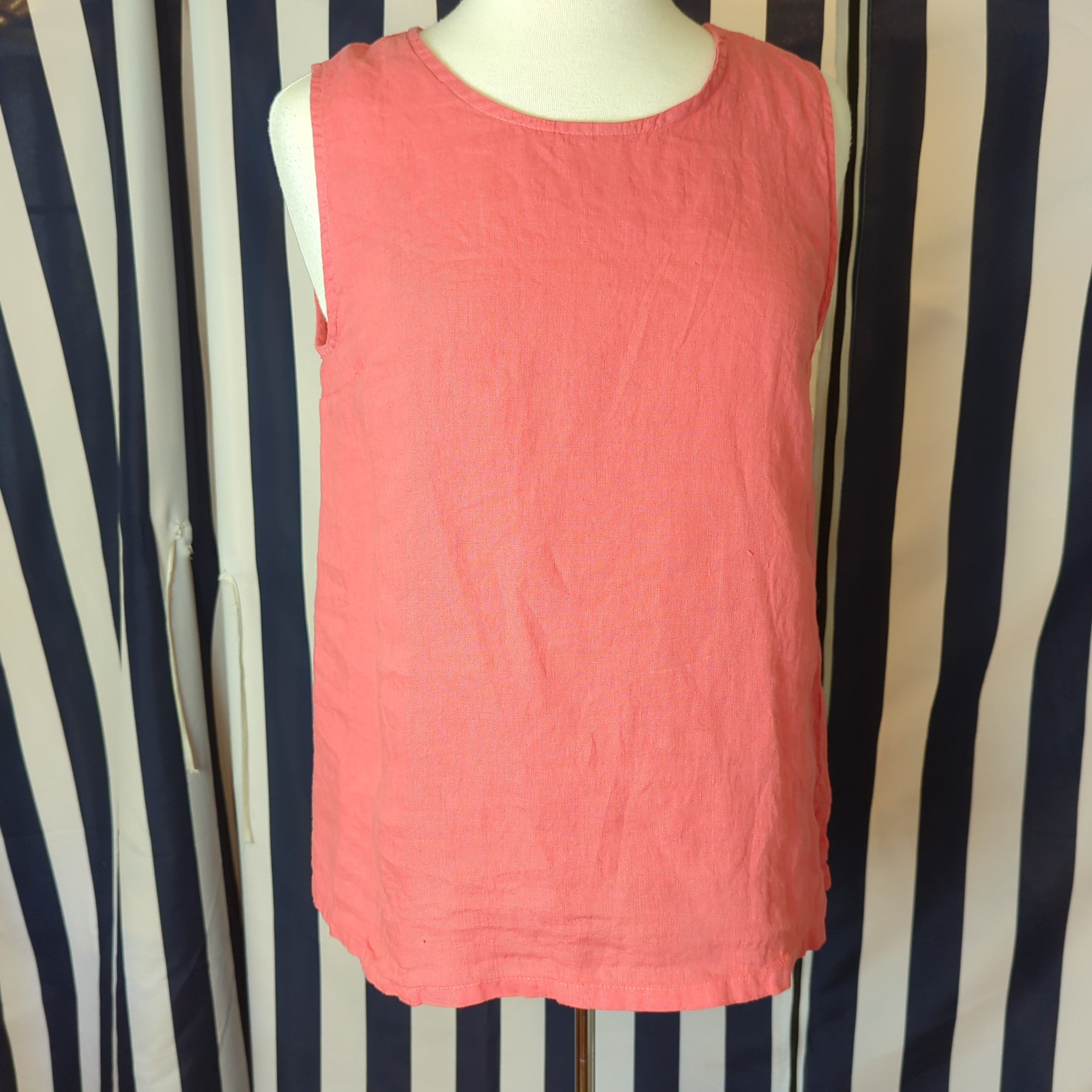 GRAPEFRUIT ROUND NECK TANK TOP