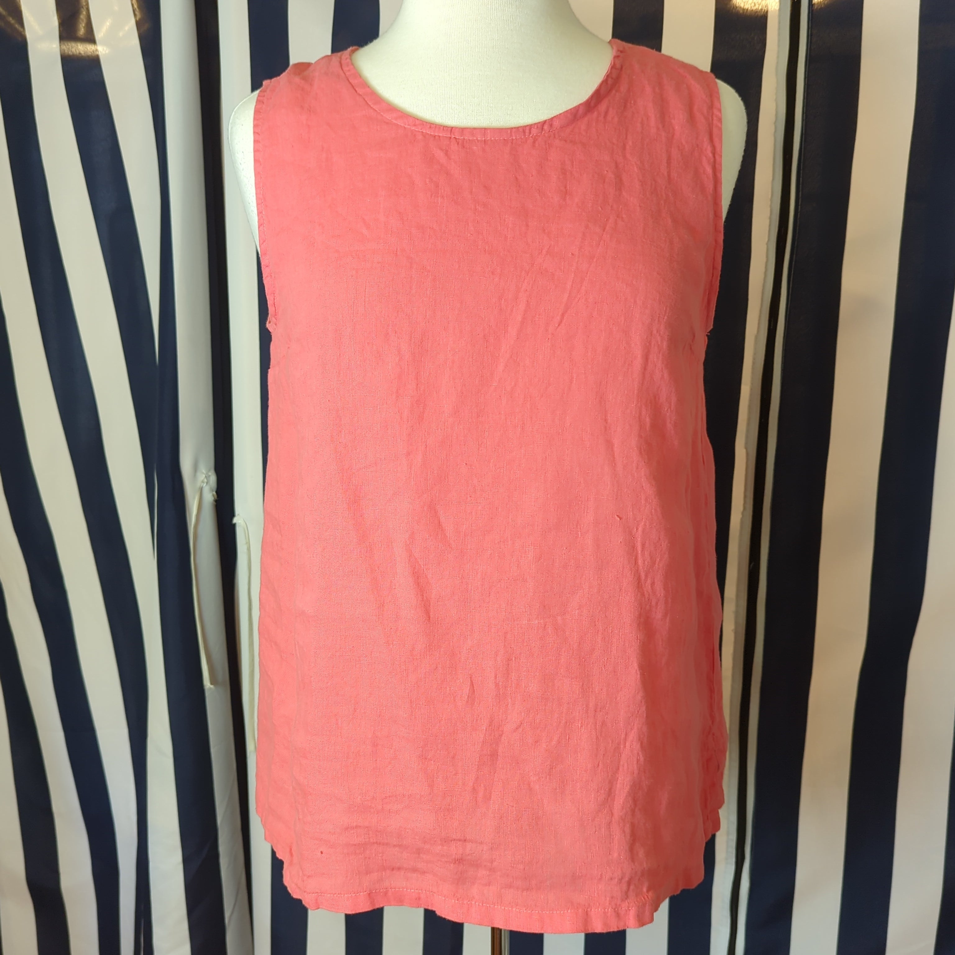GRAPEFRUIT ROUND NECK TANK TOP