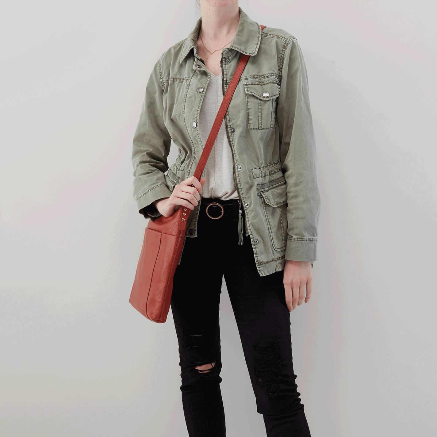 Hobo Forest Crossbody Shoulder Bag Sienna