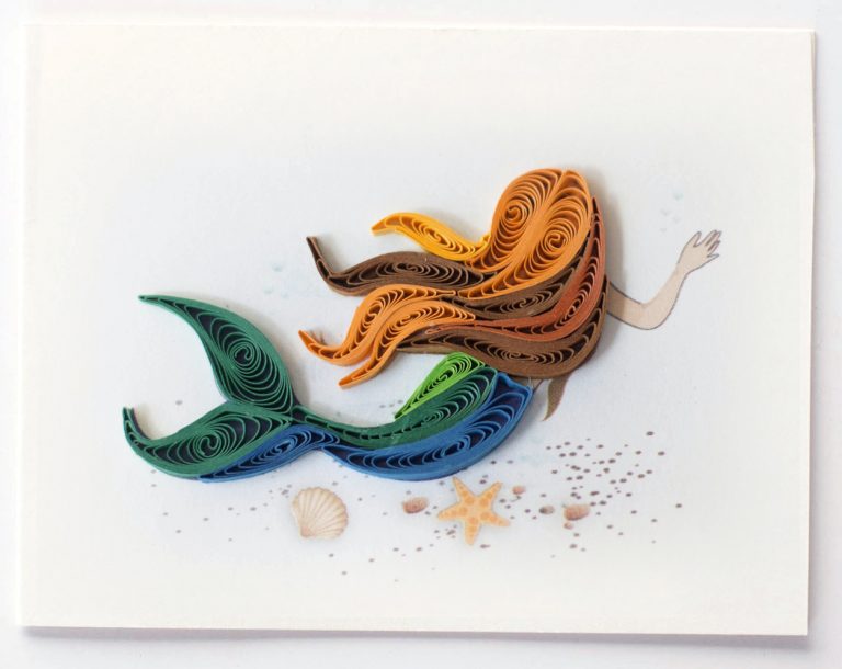 Mermaid Quill Gift Enclosure