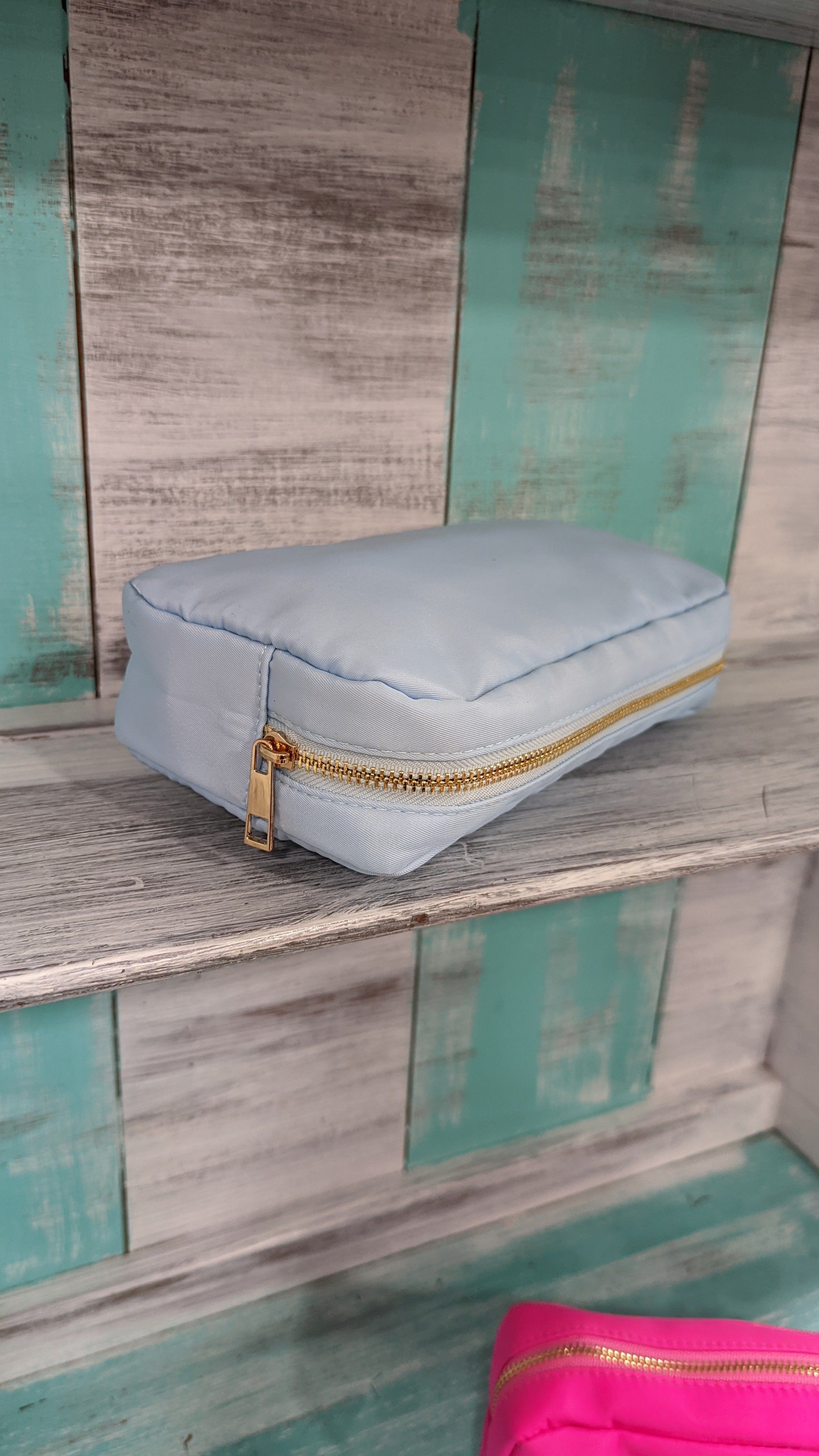 LARGE NYLON BAG | Light Blue