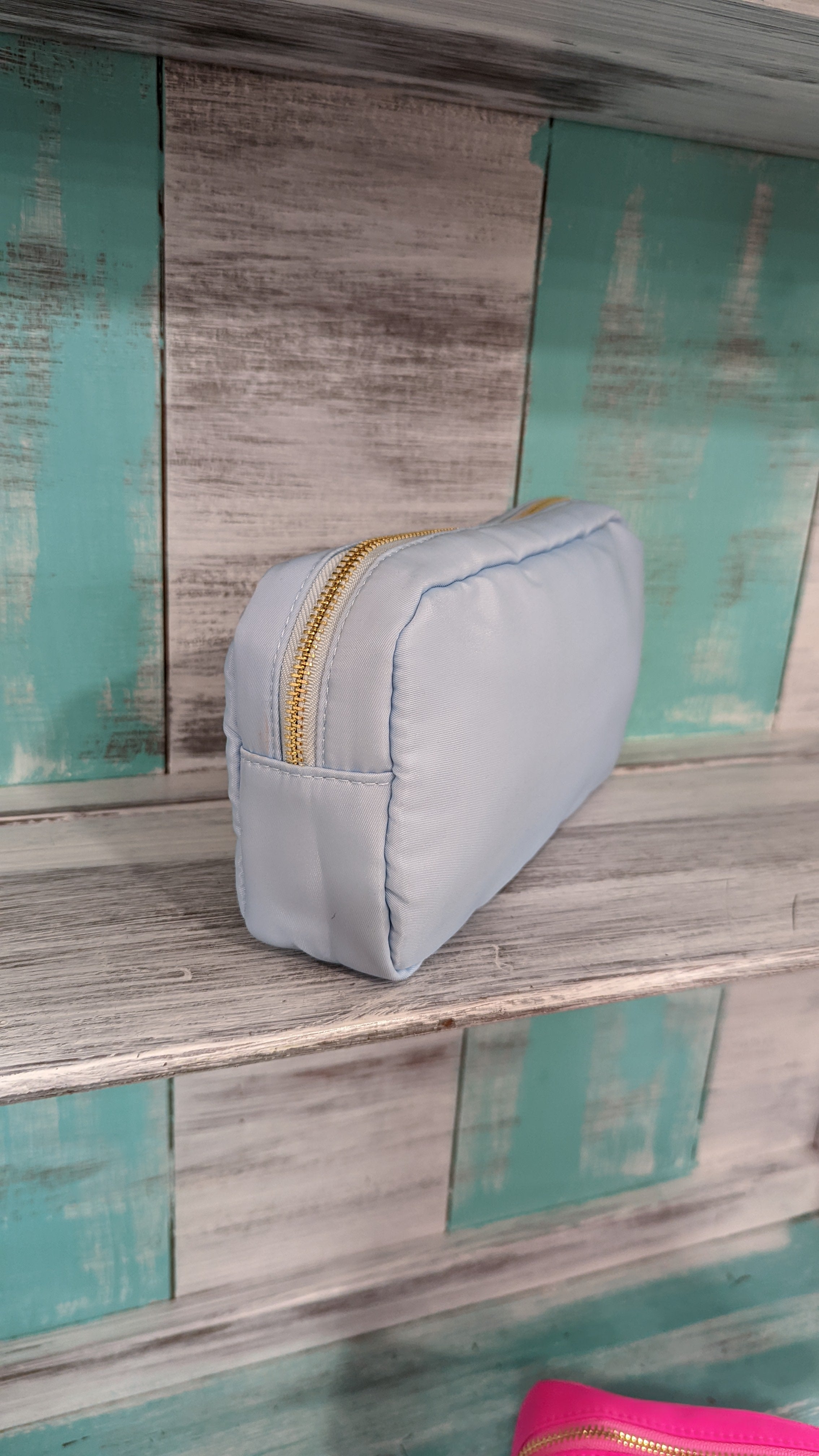 LARGE NYLON BAG | Light Blue