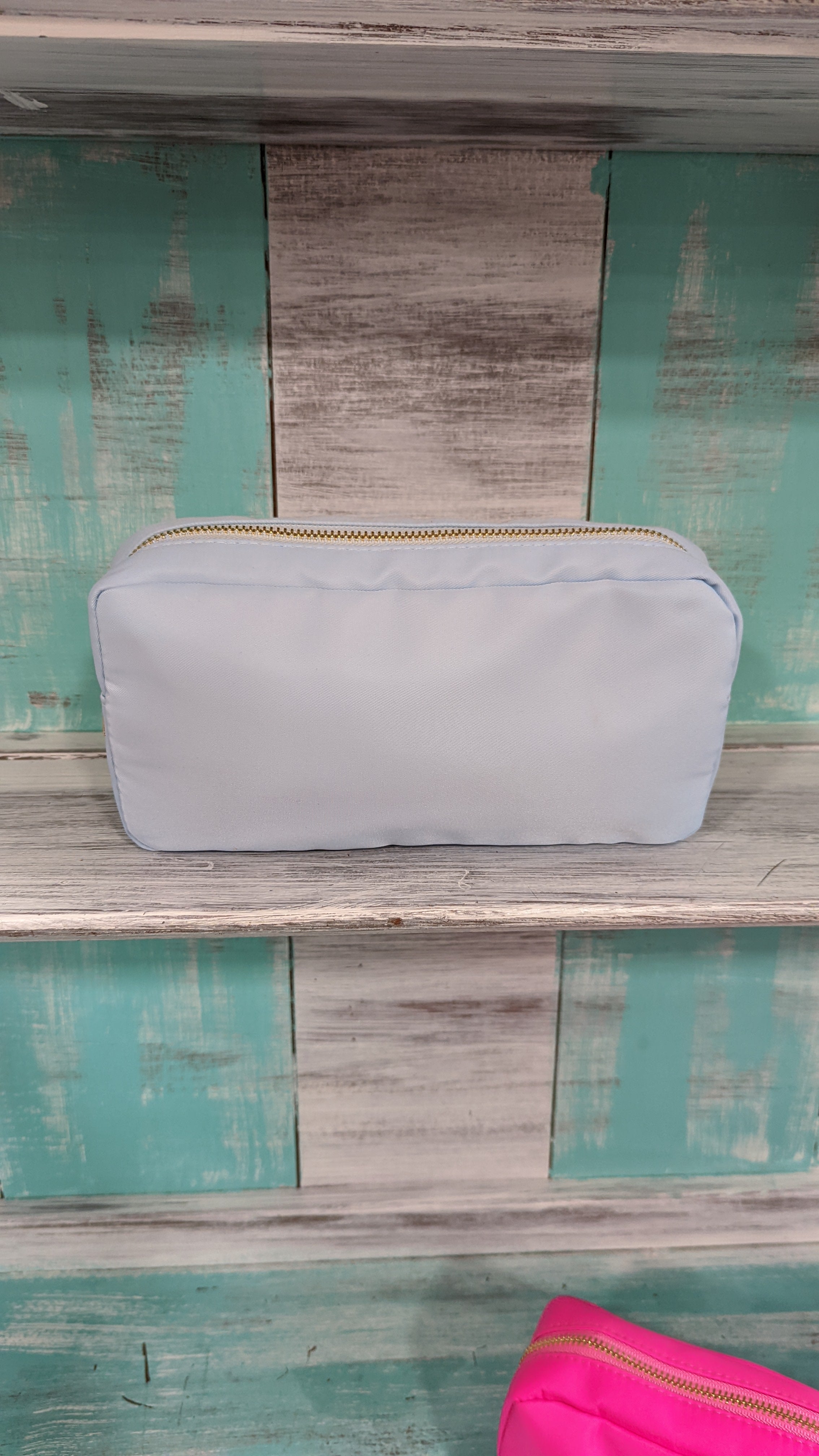 LARGE NYLON BAG | Light Blue