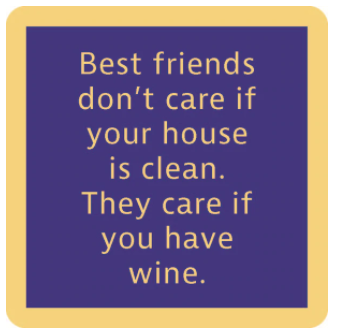 CLEAN HOUSE COASTER