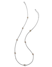 Meridian Two Tone Long Necklace